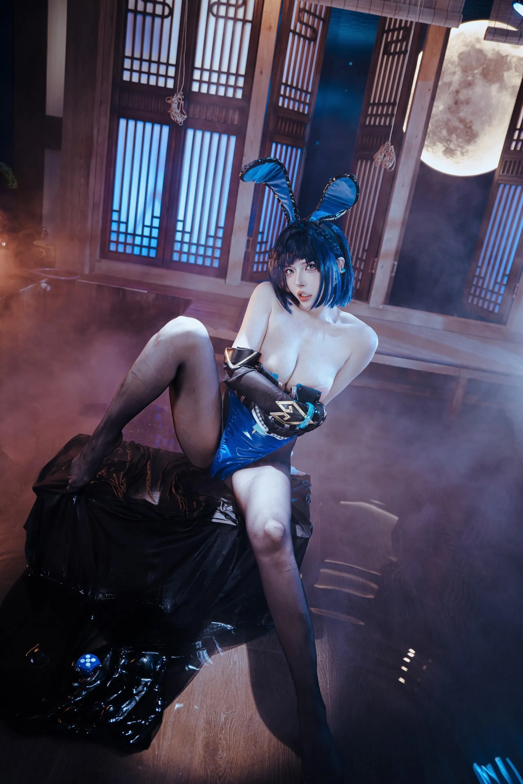 秋和柯基 – NO.110 夜兰 兔女郎 [46P]插图5